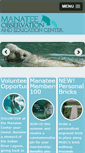 Mobile Screenshot of manateecenter.com