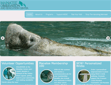 Tablet Screenshot of manateecenter.com